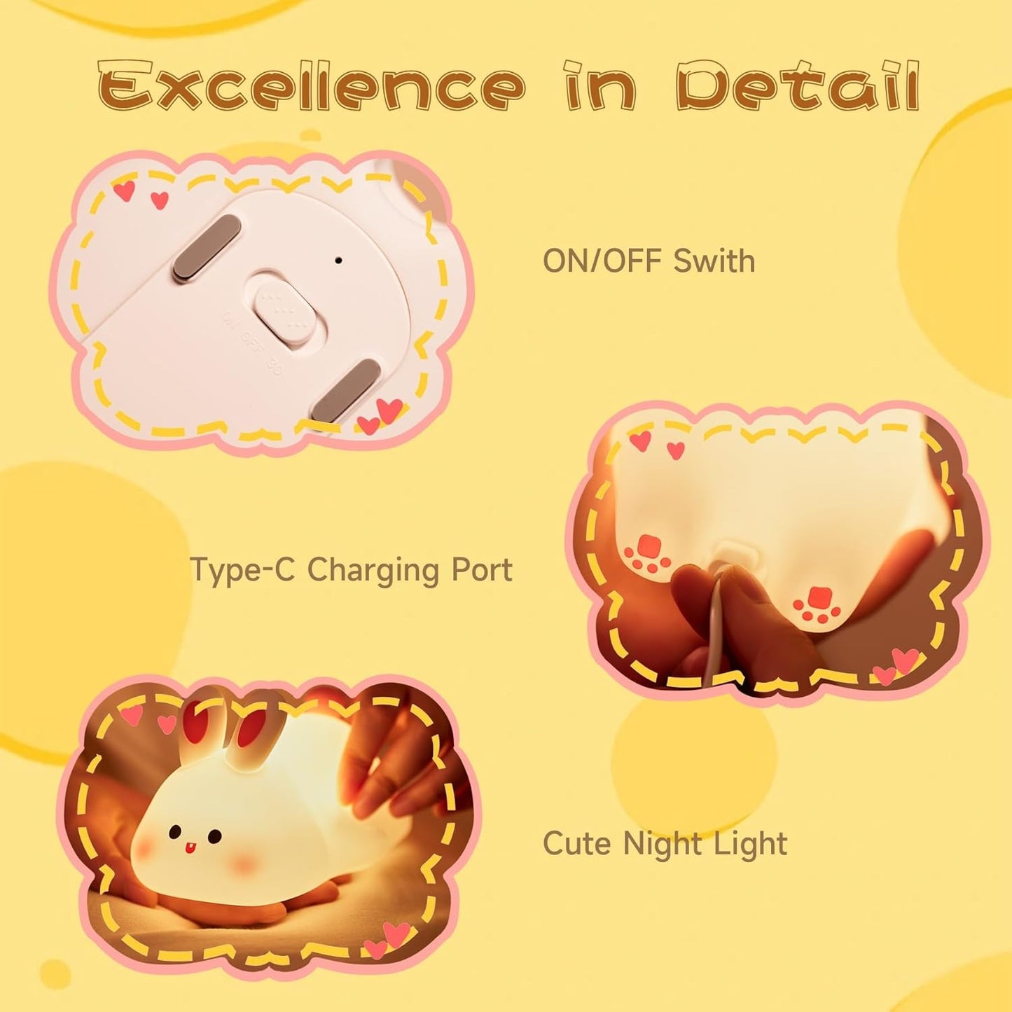 LightPet - Rabbit Night Light